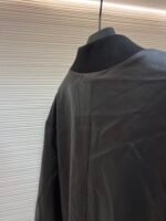 MiuMiu logo leather jacket - Image 7