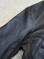 MiuMiu logo leather jacket - Image 4