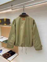 Acne Studios barn-style leather collar jacket