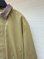 Acne Studios barn-style leather collar jacket - Image 5