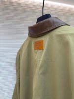 Acne Studios barn-style leather collar jacket - Image 13