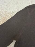 Maison Margiela suede and wool-blend sweater polo shirt - Image 10