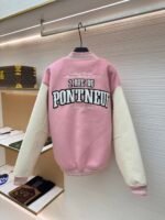 Louis Vuitton patchwork single-breasted baseball jacket - Image 2