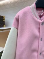 Louis Vuitton patchwork single-breasted baseball jacket - Image 4