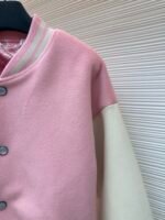 Louis Vuitton patchwork single-breasted baseball jacket - Image 5