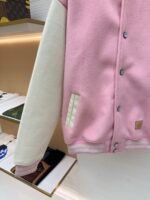 Louis Vuitton patchwork single-breasted baseball jacket - Image 6