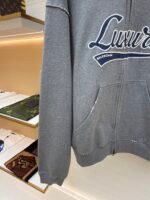 Balenciaga Luxury fur collar zip-up hoodie - Image 6