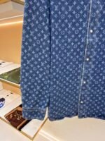 Louis Vuitton all-over print denim jacket - Image 6