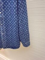 Louis Vuitton all-over print denim jacket - Image 7