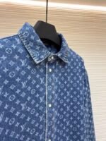 Louis Vuitton all-over print denim jacket - Image 16