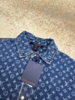 Louis Vuitton all-over print denim jacket - Image 14