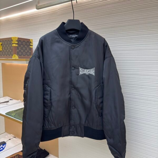 Balenciaga embroidered single-breasted jacket