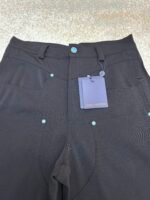 Louis Vuitton turquoise wool-blend wide-leg trousers - Image 10