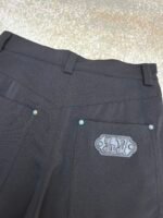 Louis Vuitton turquoise wool-blend wide-leg trousers - Image 13