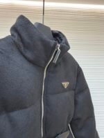Prada Wool Belted Down Jacket [Women's] - Image 14