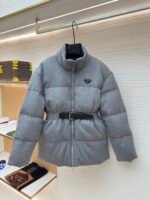Prada Wool Belted Down Jacket [Women's]