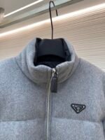 Prada Wool Belted Down Jacket [Women's] - Image 3