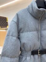 Prada Wool Belted Down Jacket [Women's] - Image 4