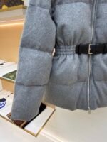 Prada Wool Belted Down Jacket [Women's] - Image 10