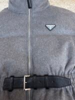 Prada Wool Belted Down Jacket [Women's] - Image 11