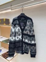 Louis Vuitton gradient mohair cardigan