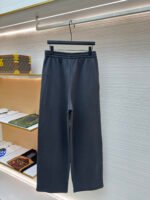 Balenciaga suede embroidered washed trousers - Image 2