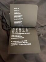 Prada Milano recycled nylon triangle badge lapel cotton coat - Image 16