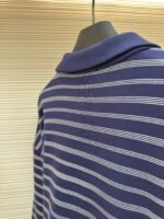 MiuMiu blue and white striped Polo sweatshirt - Image 16