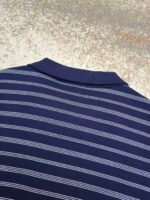 MiuMiu blue and white striped Polo sweatshirt - Image 14