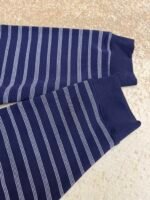 MiuMiu blue and white striped Polo sweatshirt - Image 11