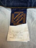 Louis Vuitton hand-sewn cherry blossom rhinestone embroidered denim shorts - Image 18