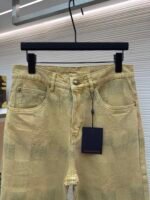 Louis Vuitton turquoise denim trousers - Image 3