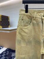 Louis Vuitton turquoise denim trousers - Image 4