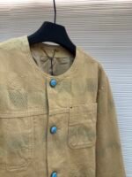 Louis Vuitton turquoise collarless jacket - Image 16