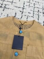 Louis Vuitton turquoise collarless jacket - Image 14