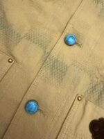 Louis Vuitton turquoise collarless jacket - Image 9