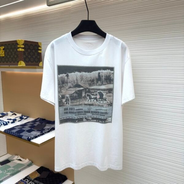 Chrome Hearts Oil Painting Short Sleeves