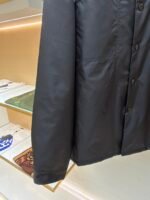 Prada triangle logo padded jacket - Image 6