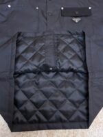Prada triangle logo padded jacket - Image 10