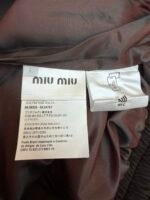 MiuMiu floral gabardine belted jacket - Image 18