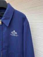 Prada colorblock logo jacket - Image 5
