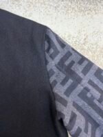 FENDI black lapel woolen bomber jacket - Image 12