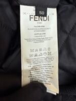FENDI black lapel woolen bomber jacket - Image 18