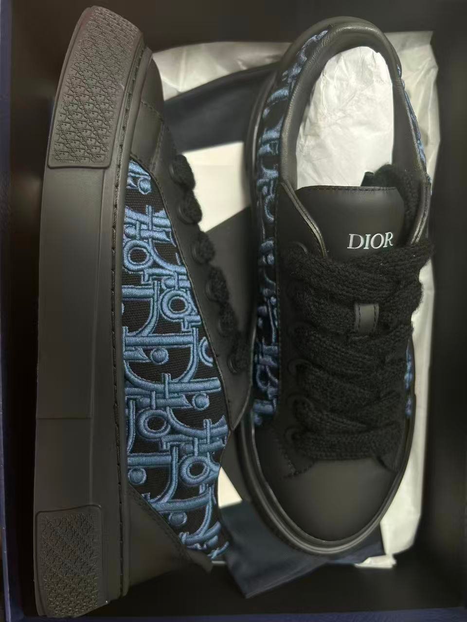Dior B33 Leather Sneakers photo review