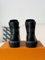 LOUIS VUITTON RANGER LEATHER ANKLE BOOTS - Image 3