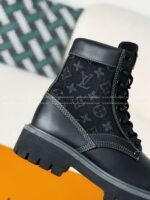 LOUIS VUITTON RANGER LEATHER ANKLE BOOTS - Image 7