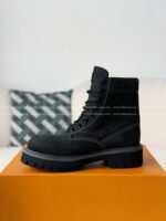 LOUIS VUITTON RANGER LEATHER ANKLE BOOTS - Image 10