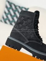 LOUIS VUITTON RANGER LEATHER ANKLE BOOTS - Image 7