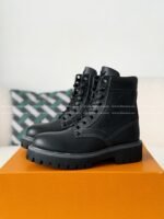 LOUIS VUITTON RANGER LEATHER ANKLE BOOTS - Image 2