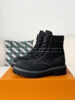 LOUIS VUITTON RANGER LEATHER ANKLE BOOTS - Image 2